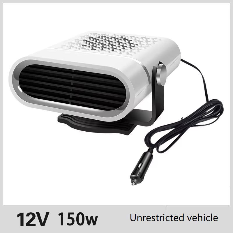 12V 24V Car Fan Heater Defogging and Defrosting Heater for Front Windshield of Cars Mini Portable Car Heating Machine